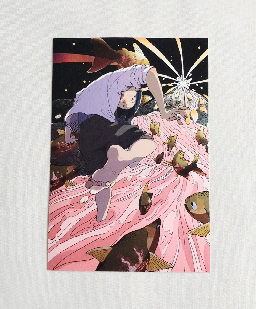 ポストカード(遡上)