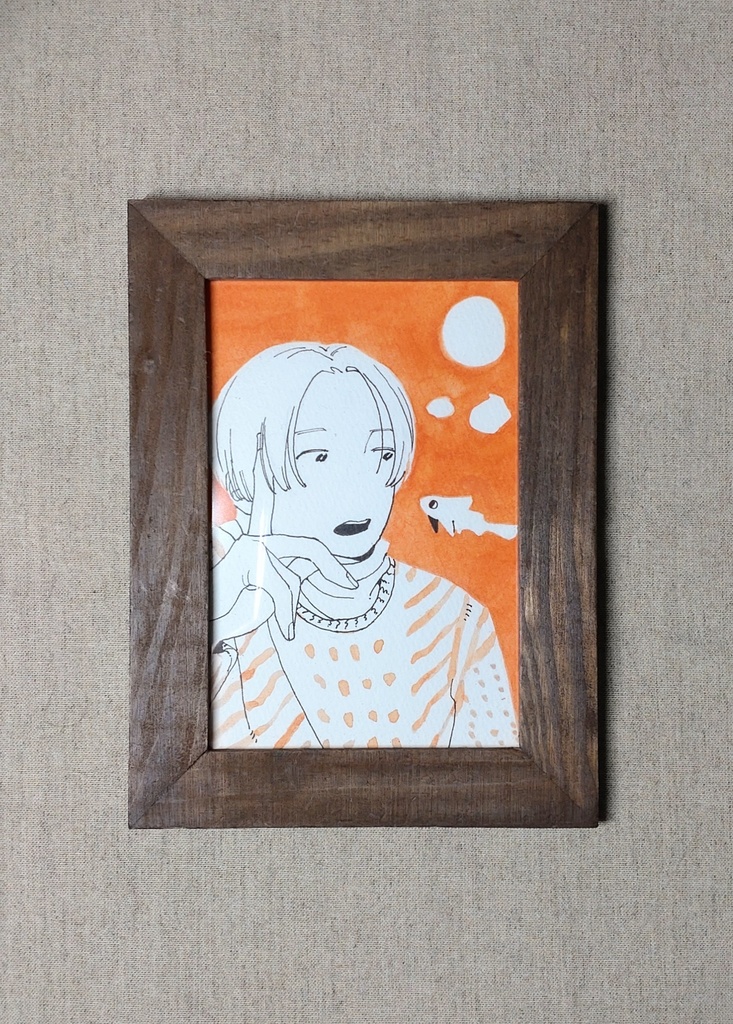 ドローイング(さかなとおしゃべり)