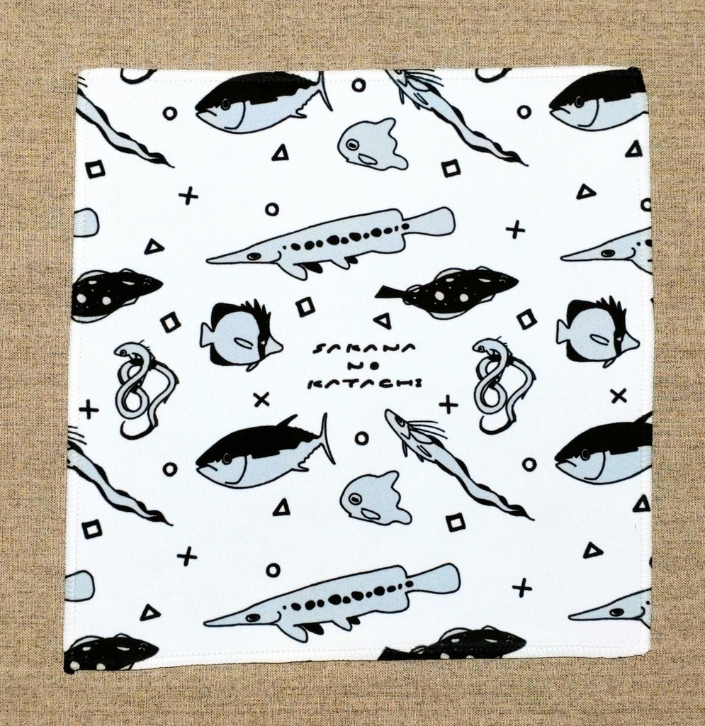 SAKANA NO KATACHI ハンカチ