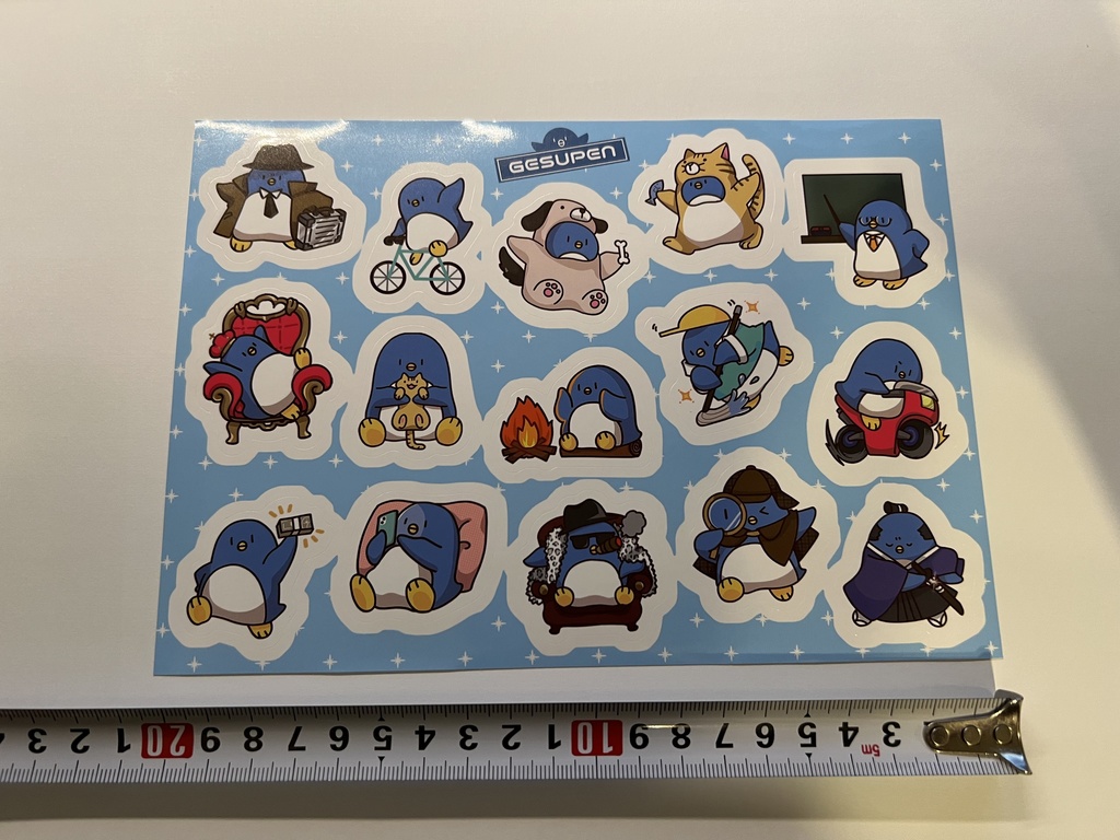 ゲスペンステッカーシート第一弾 - ゲスペンSHOP - BOOTH