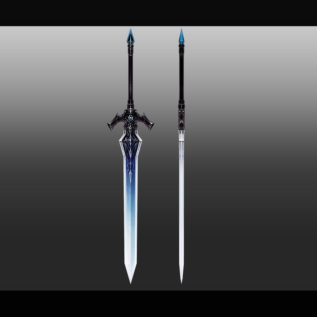 【3Dモデル】Blue Sword