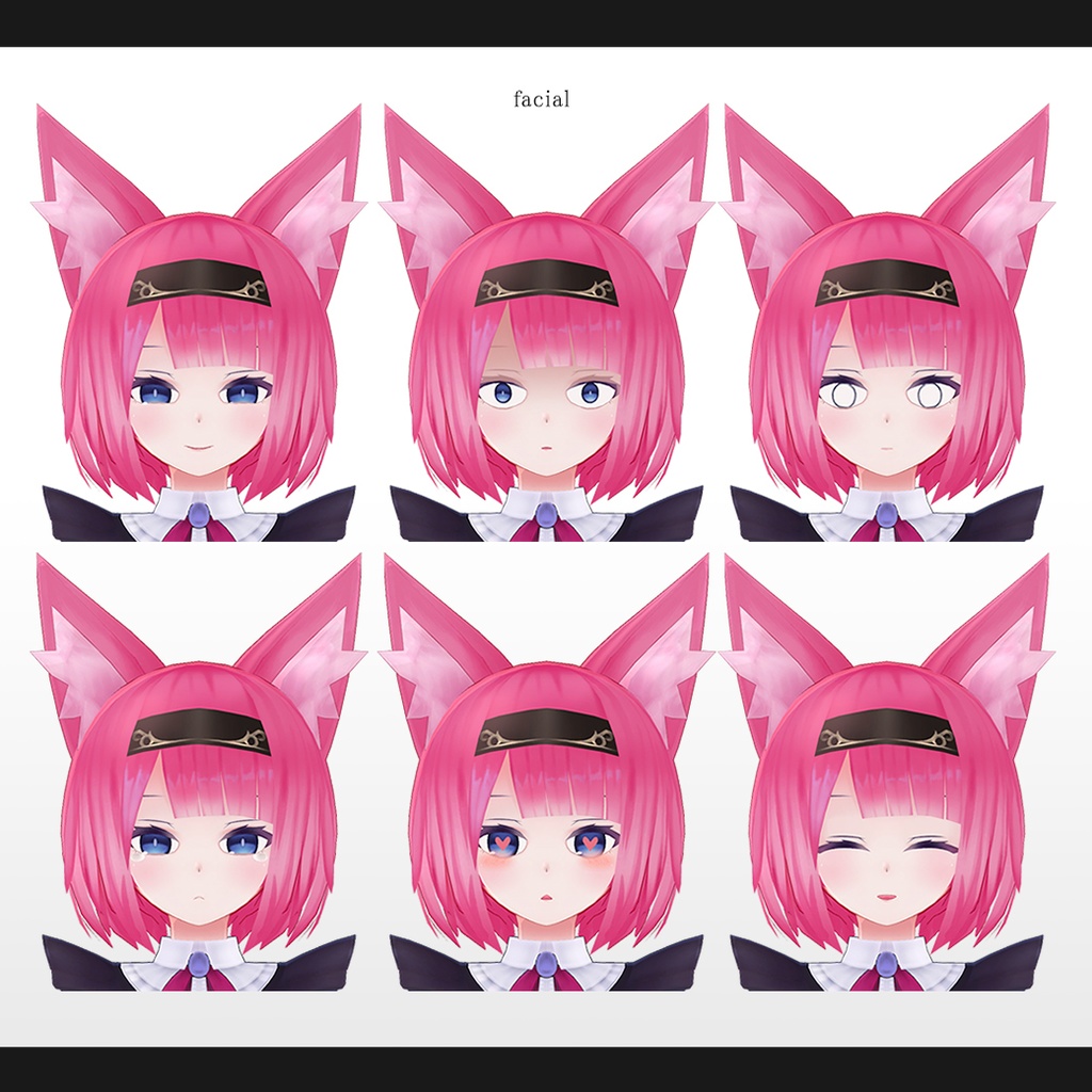 【オリジナル3Dモデル】アネモネ -Anemone-