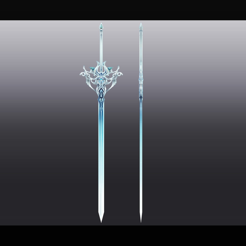 【3Dモデル】Emerald Sword