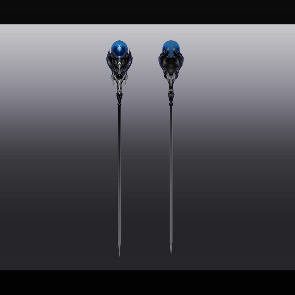 【3Dモデル】Dark Rod