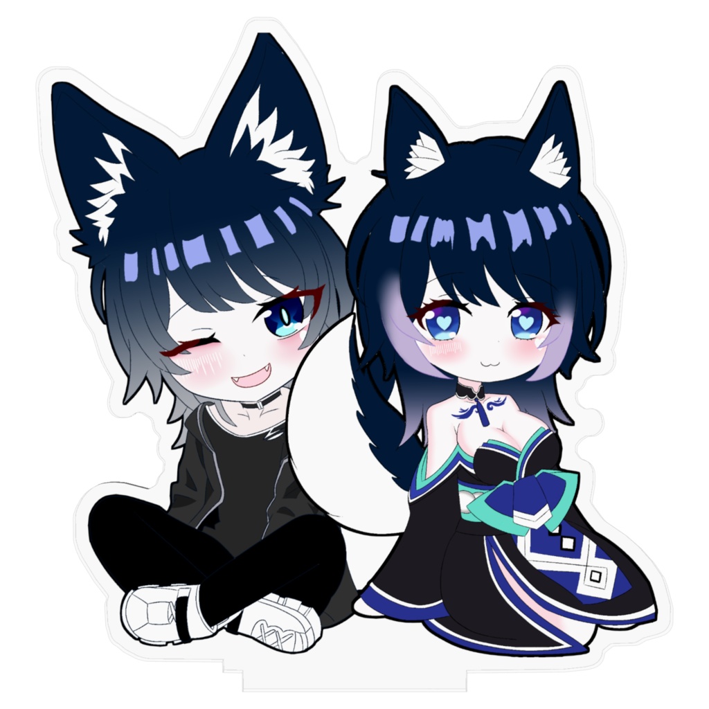 星見紫杏♂&♀アクリルフィギュア