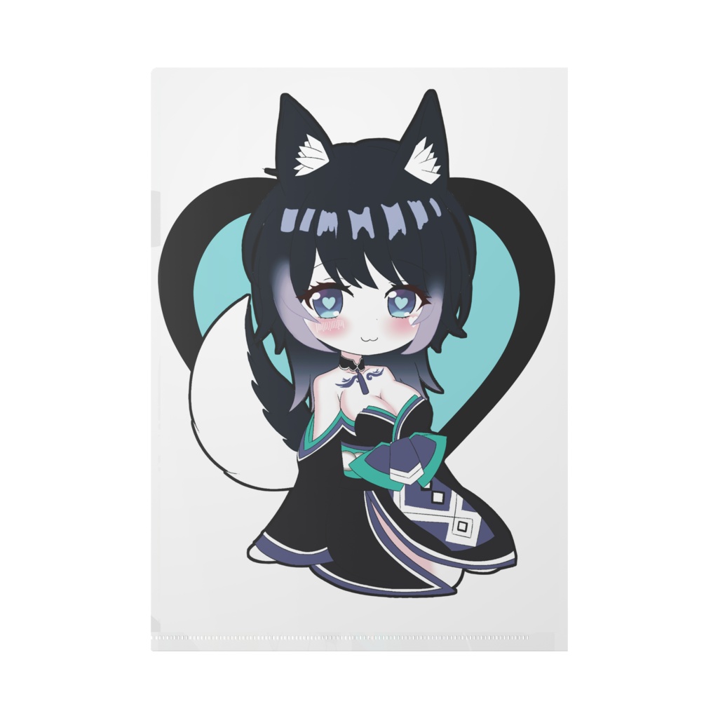 星見紫杏♀クリアファイル