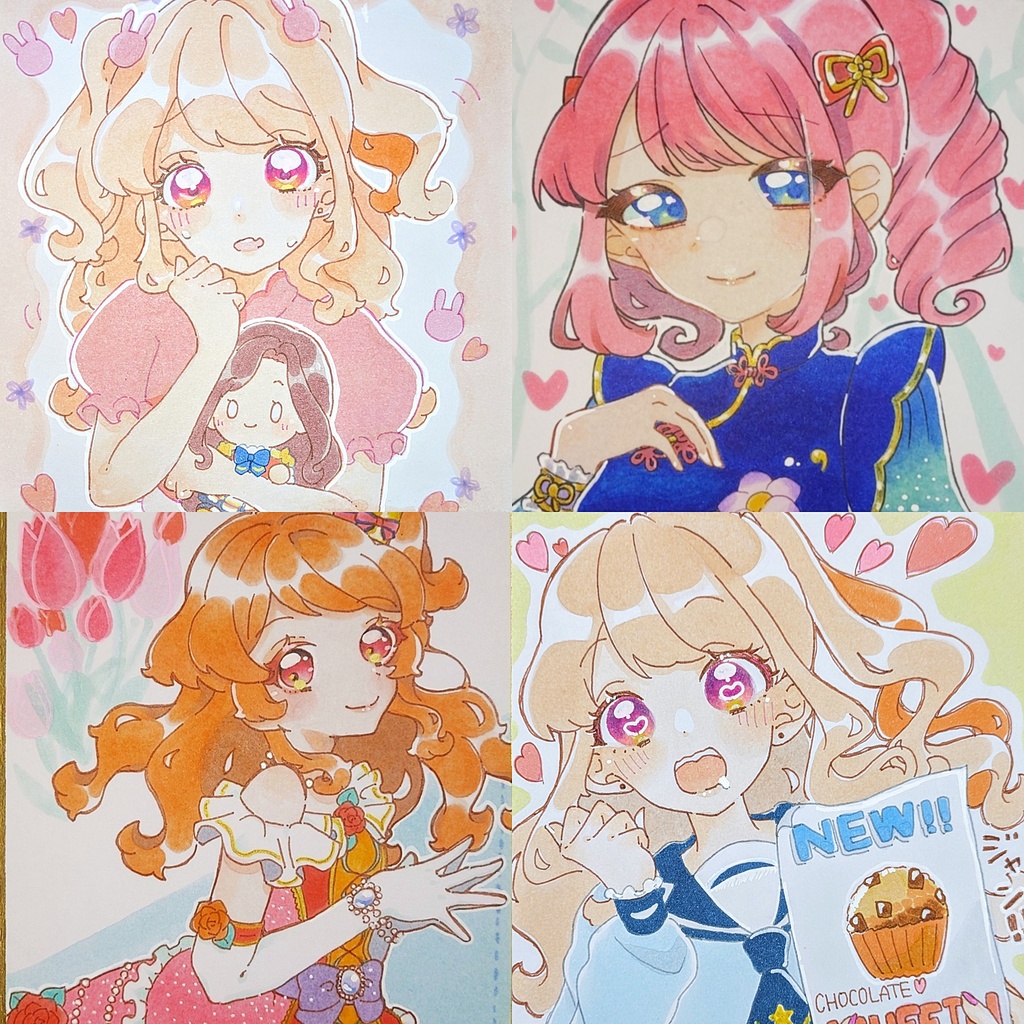 色紙オーダー(１キャラ)