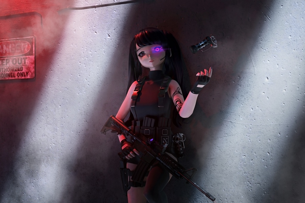 Glass Cannon (Vroid)