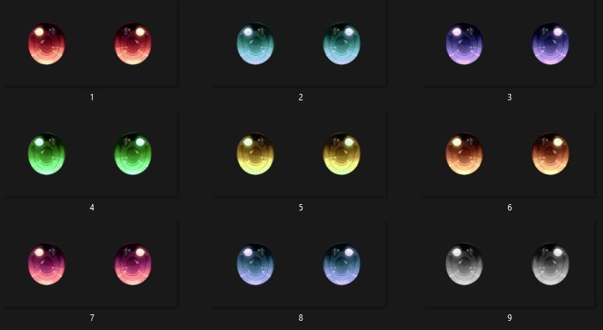Vroid Irises (Vroid) - アイリステクスチャ