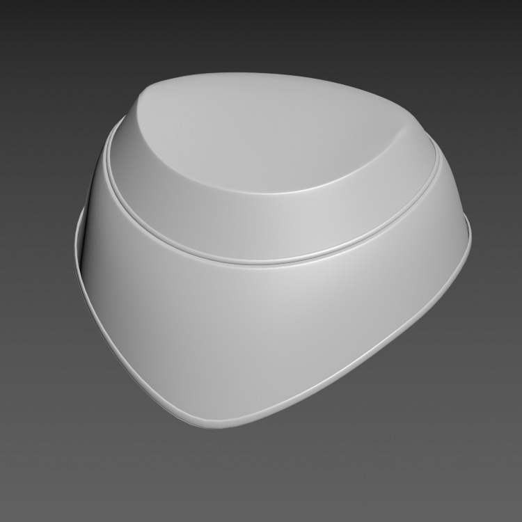 Dent de lion Garrison Cap (FBX) - ガリソンキャップ 3D Model