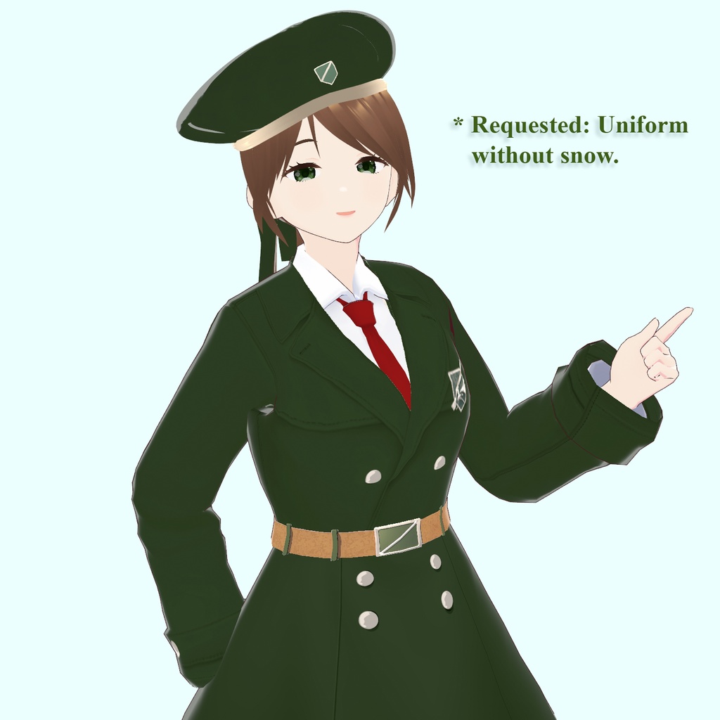 Model Lily - Without Snow Uniform (Vroid)