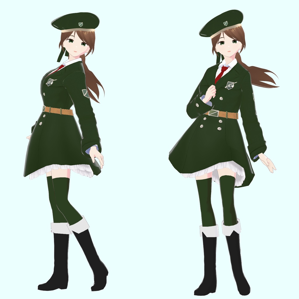 Model Lily - Without Snow Uniform (Vroid)
