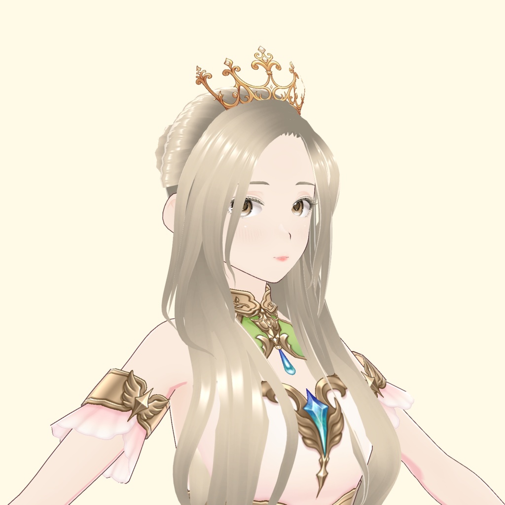 Vroid Princess Crown (Vroid) - プリンセスクラウン
