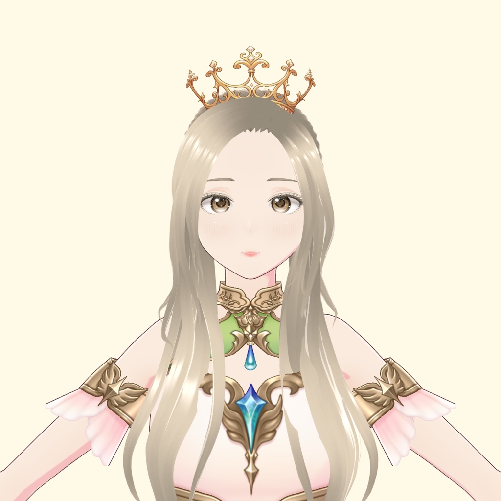 Vroid Princess Crown (Vroid) - プリンセスクラウン