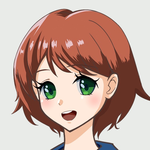 元気な女の子立ち絵