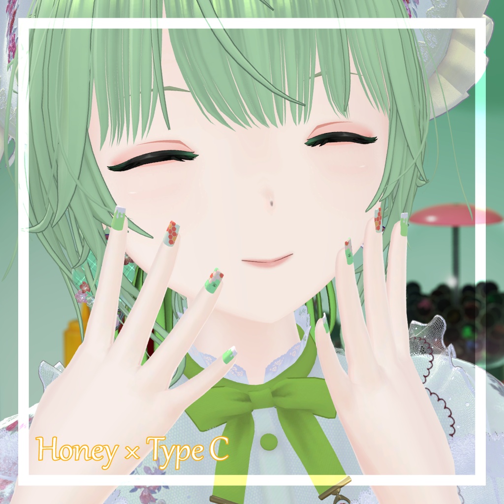 【無料】【ミゼリエ対応】SummerNailTips NailTexture