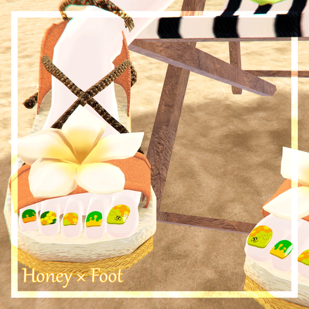 【無料】【ミゼリエ対応】SummerNailTips NailTexture