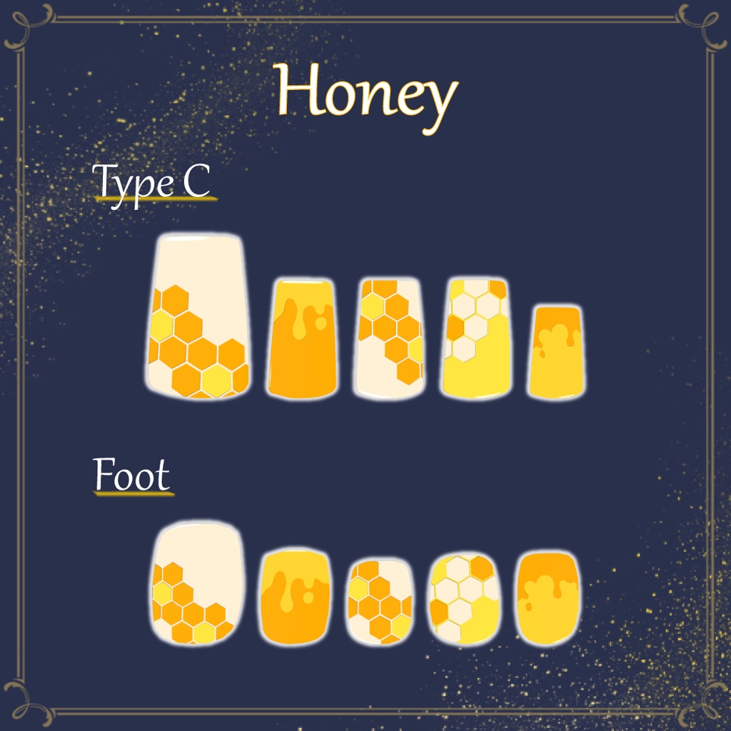 【無料】【ミゼリエ対応】SummerNailTips NailTexture