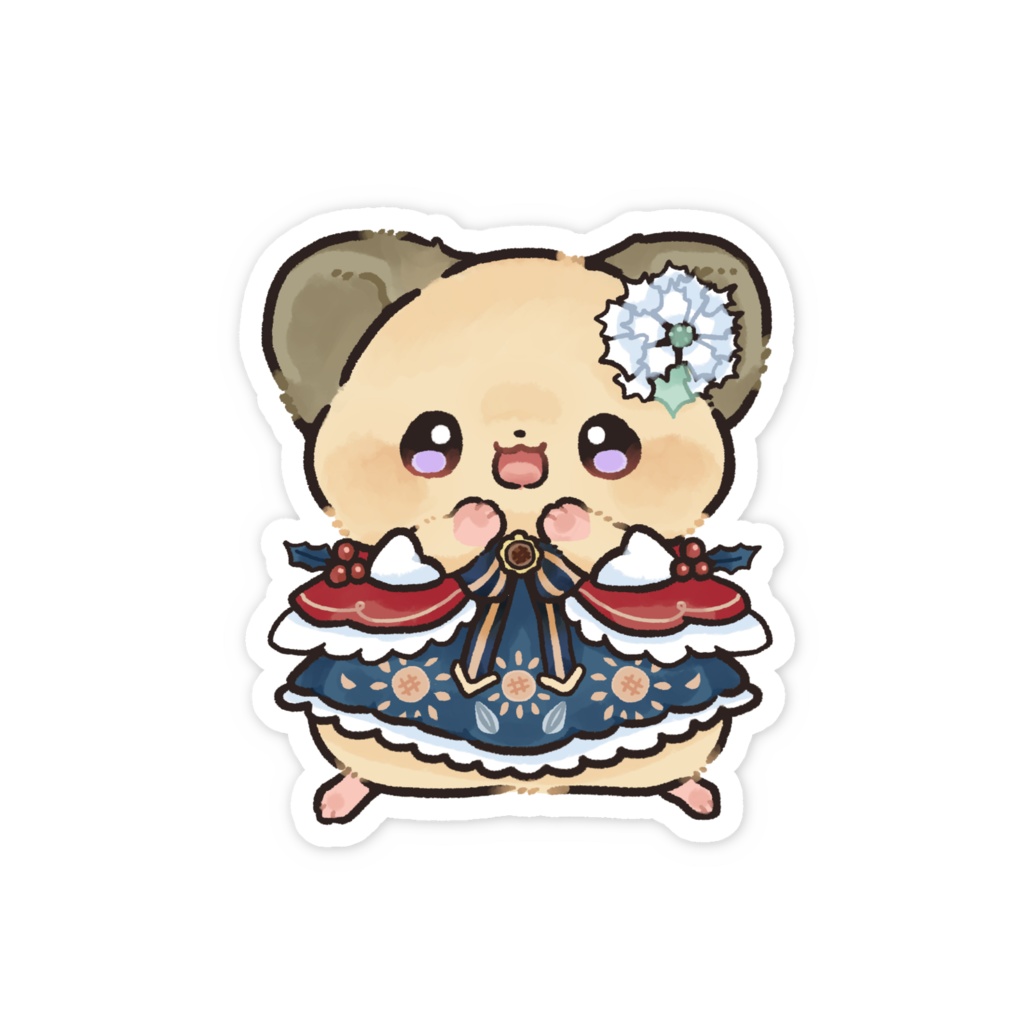 「ふゆパシャ」ステッカー