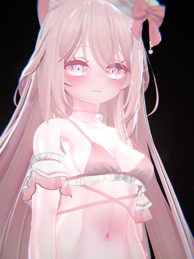 【liltoon・Poiyomi両対応】なめらかアニメ調マテリアル | Anime Glow Ensemble プリセット