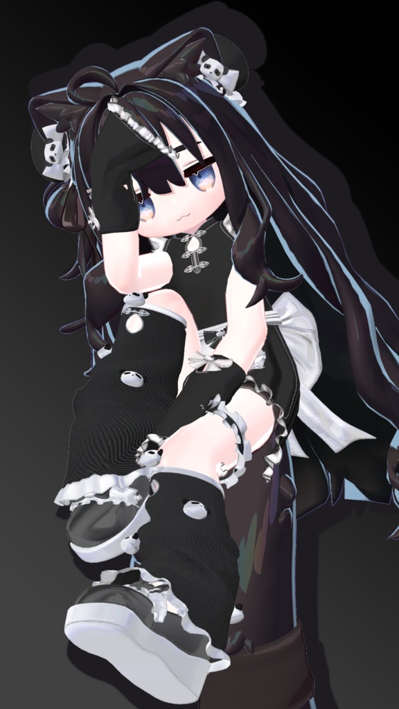 【liltoon・Poiyomi両対応】なめらかアニメ調マテリアル | Anime Glow Ensemble プリセット