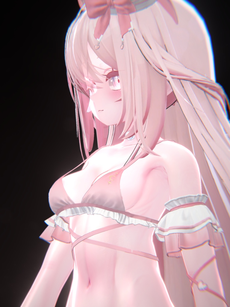 【liltoon・Poiyomi両対応】なめらかアニメ調マテリアル | Anime Glow Ensemble プリセット