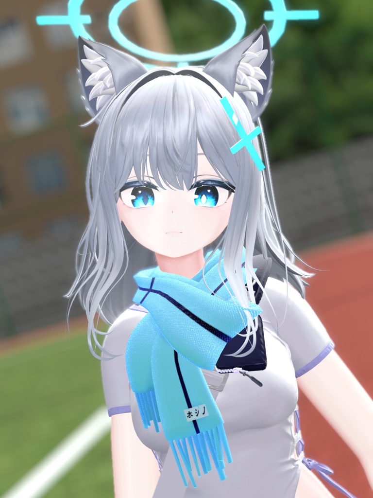 【しなの】シロコブレンドシェイプ+マテリアル ✧ Shinano Shiroko Face Blendshape + Material