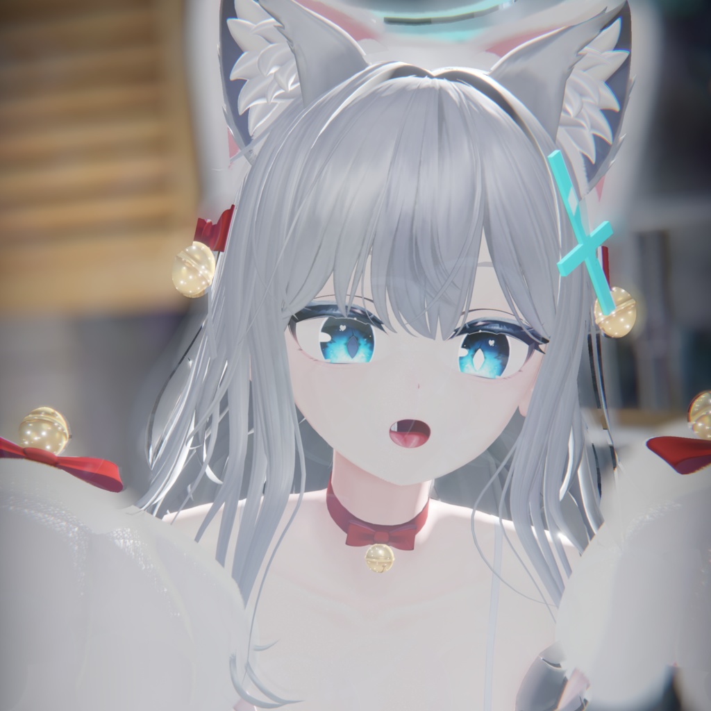 【しなの】シロコブレンドシェイプ+マテリアル ✧ Shinano Shiroko Face Blendshape + Material