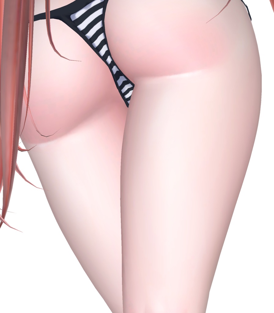 汎用 しっとりリアル肌マテリアル|Dewy Real Skin Material