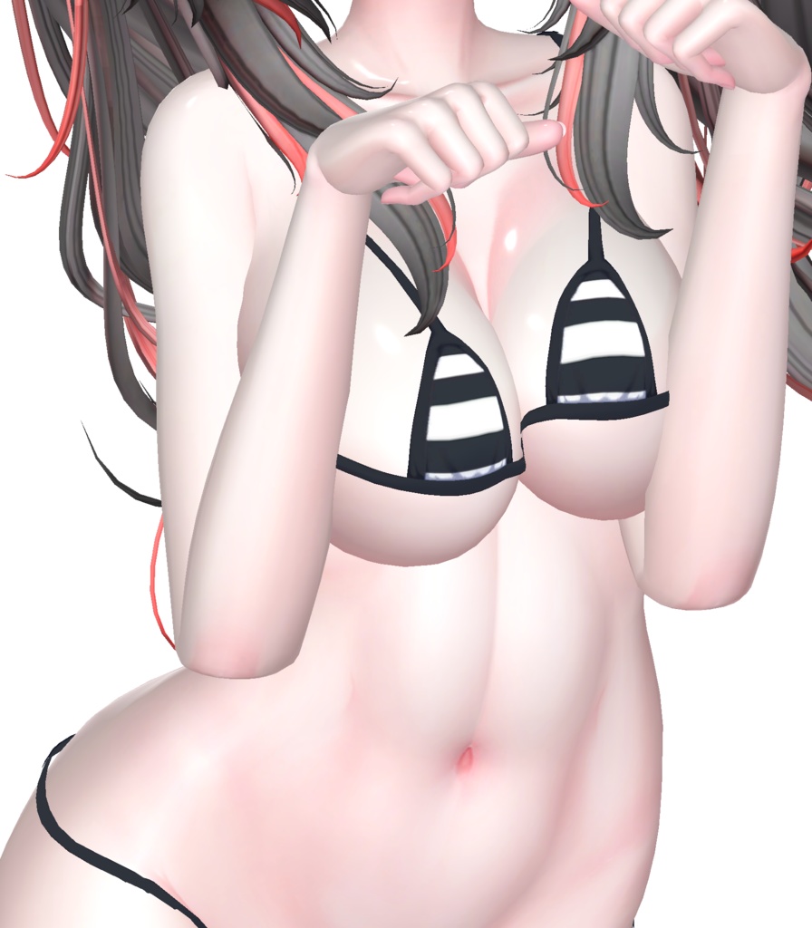 汎用 しっとりリアル肌マテリアル|Dewy Real Skin Material