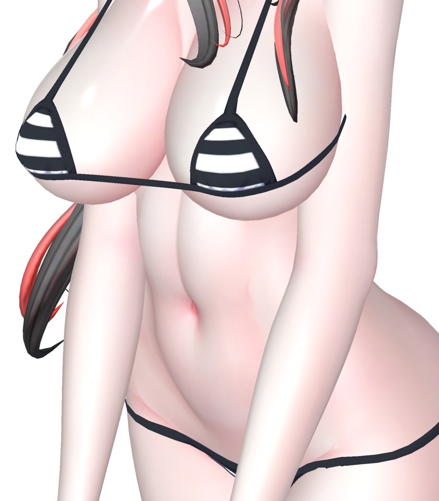 汎用 しっとりリアル肌マテリアル|Dewy Real Skin Material