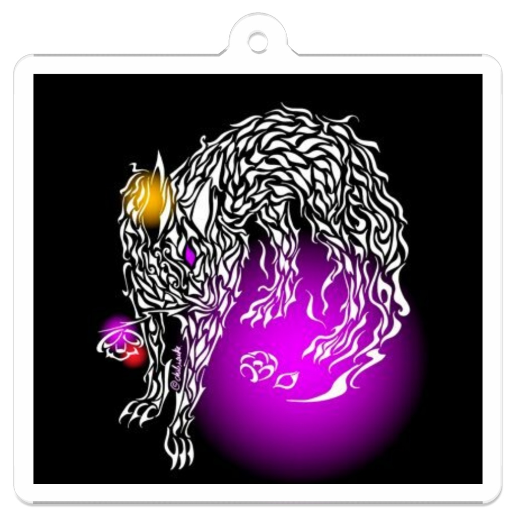 黒犬(50×50)