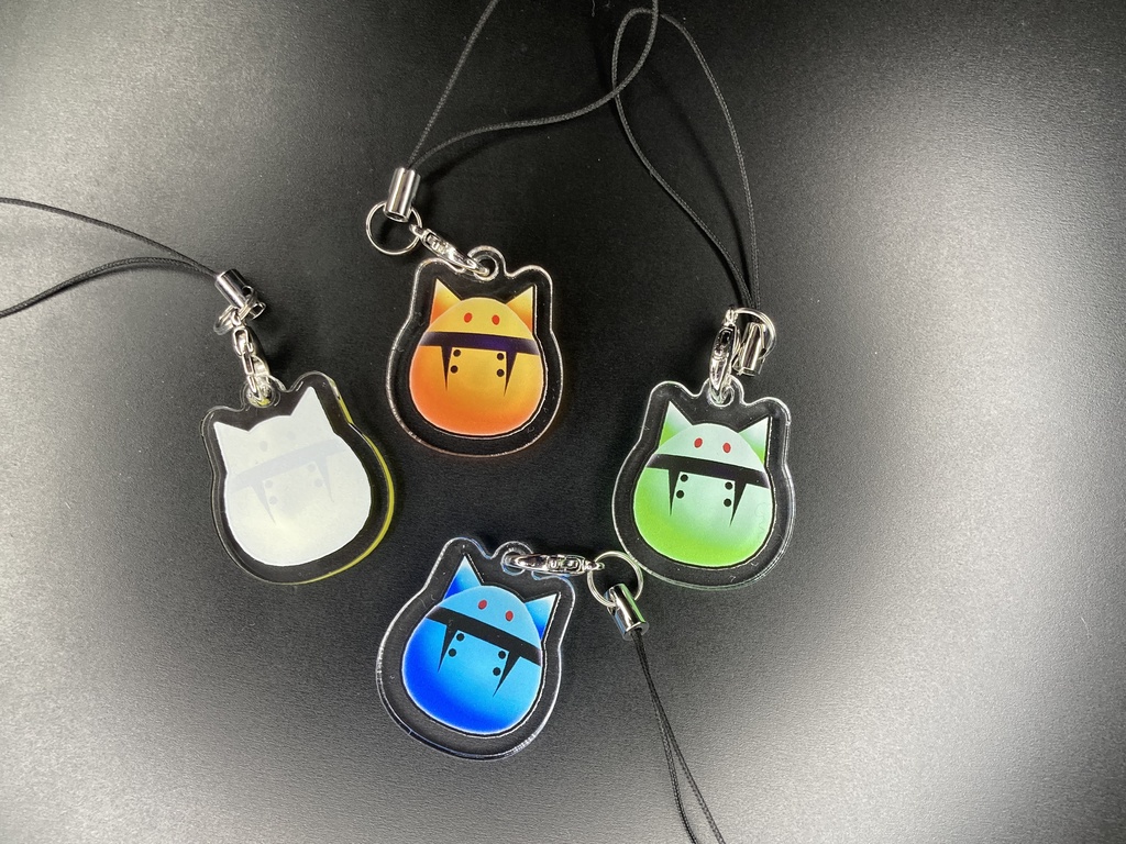 【6周年記念】シャトンのアクリルキーホルダー(4種)【5月末注文分まで】