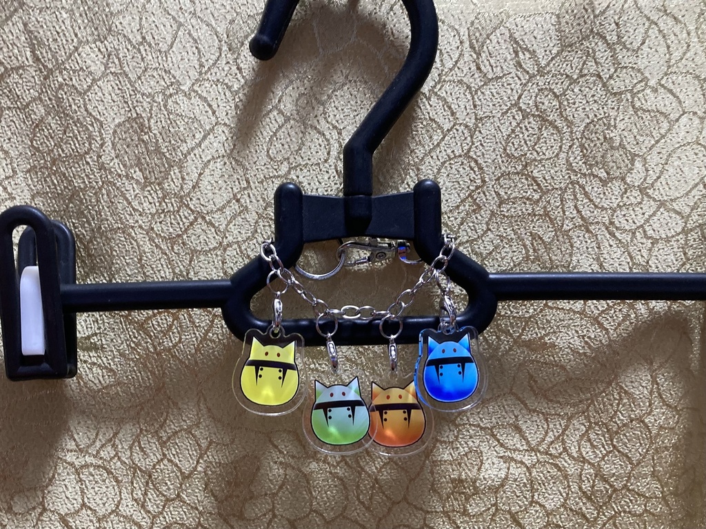 【6周年記念】シャトンのアクリルキーホルダー(4種)【5月末注文分まで】