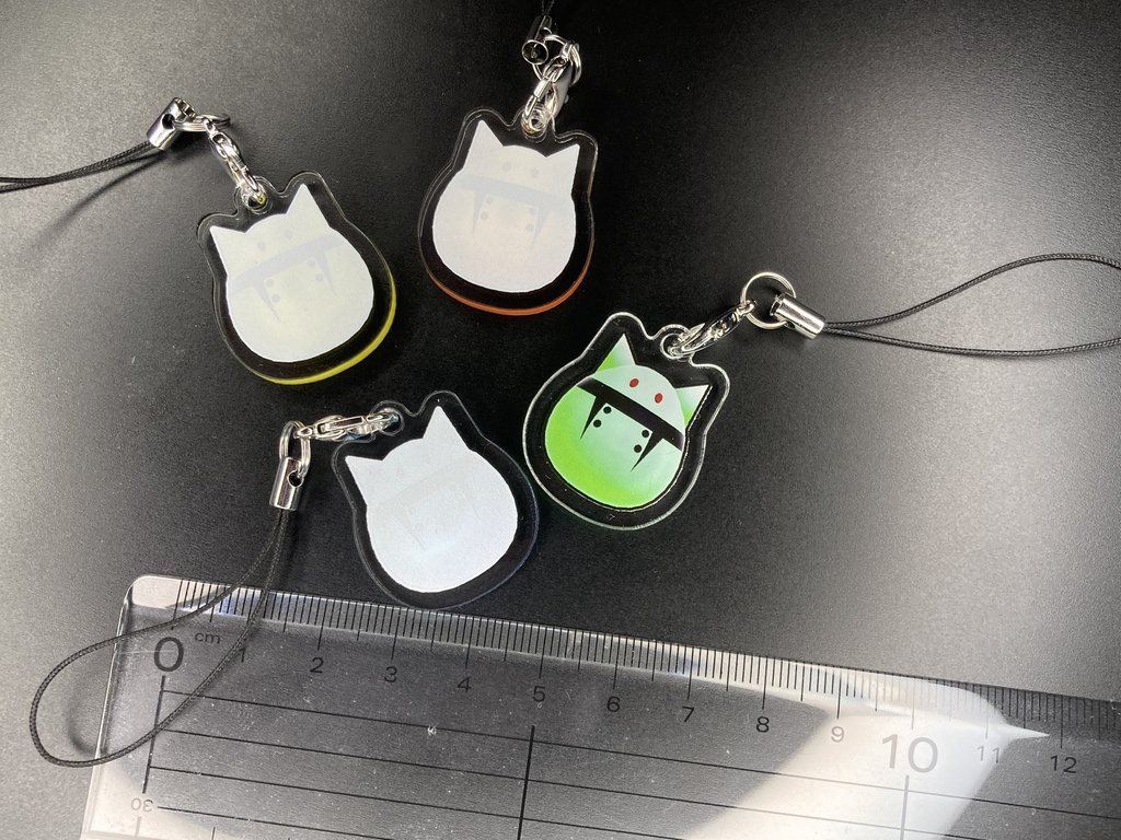 【6周年記念】シャトンのアクリルキーホルダー(4種)【5月末注文分まで】