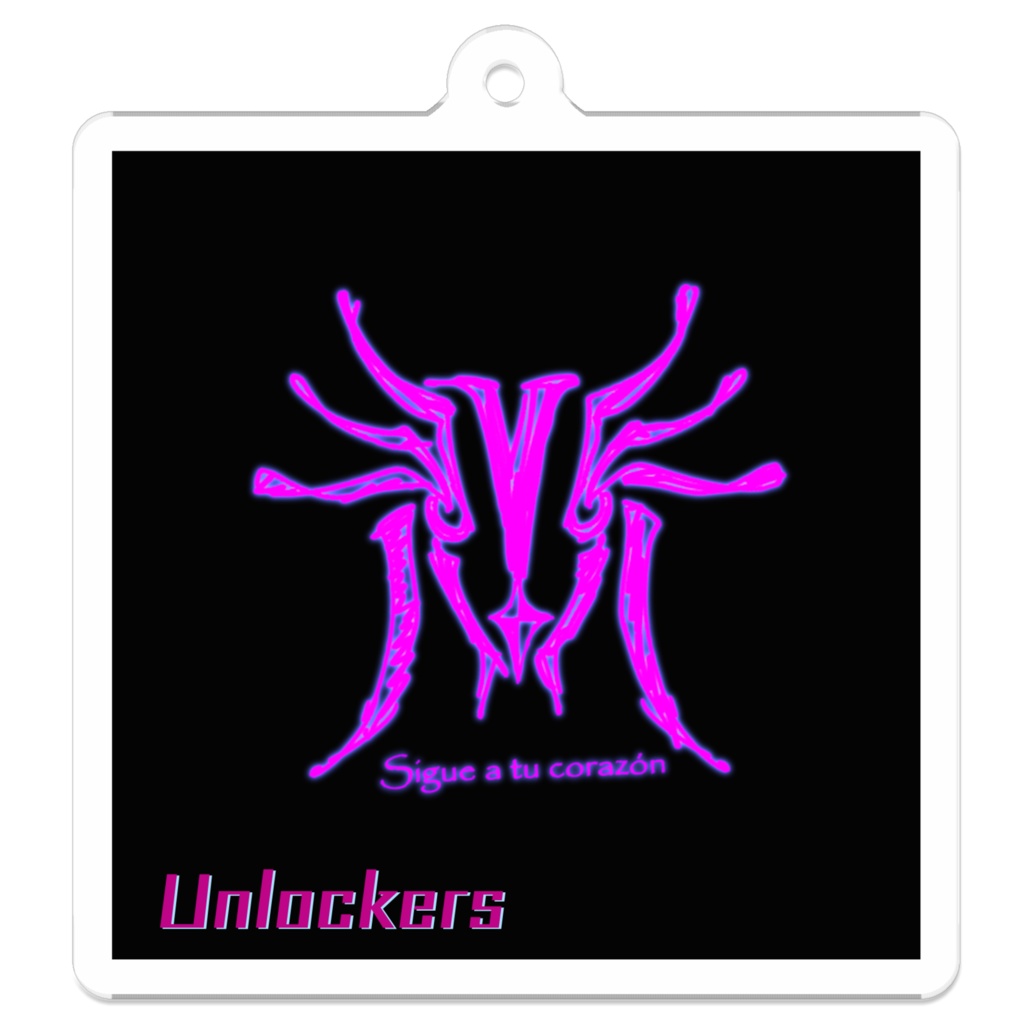 Unlockers.アクリルキーホルダー(50×50)