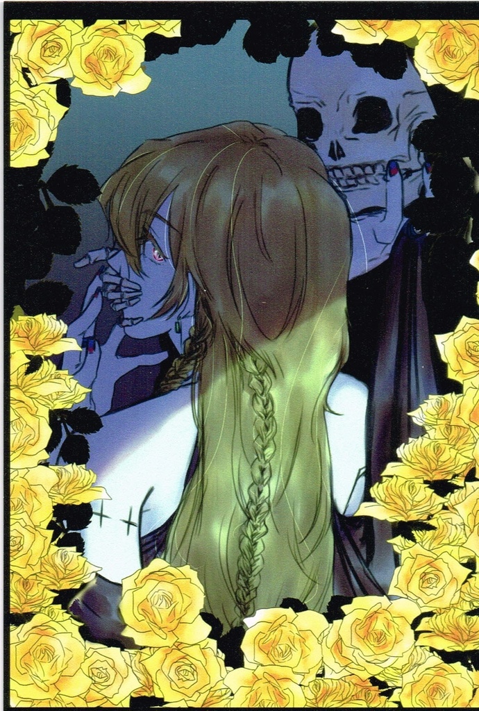 『死神と薔薇展』出展作品ポストカード5種セット