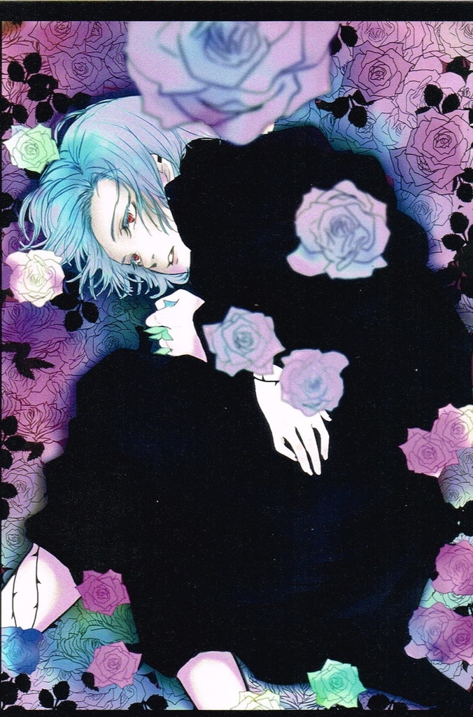 『死神と薔薇展』出展作品ポストカード5種セット