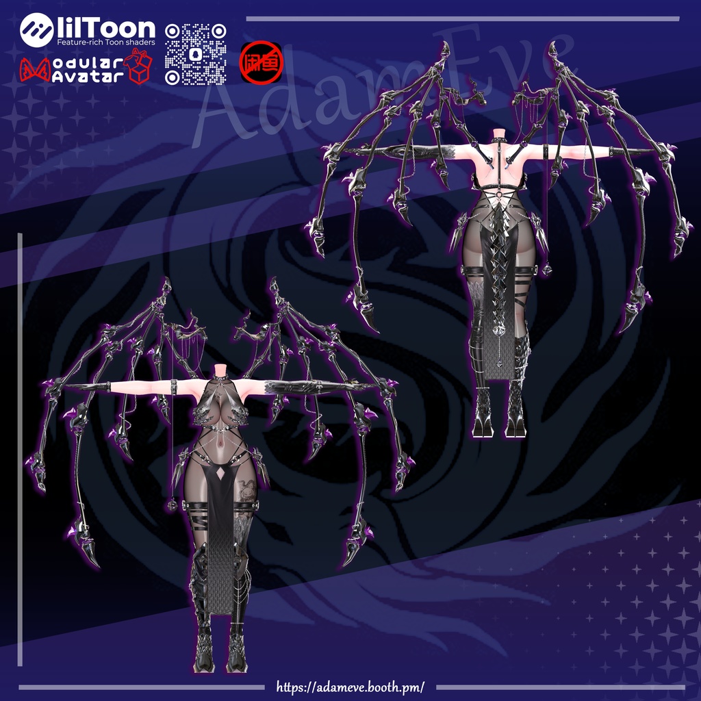 【 9アバター対応】Dragon Princess【龍姬】