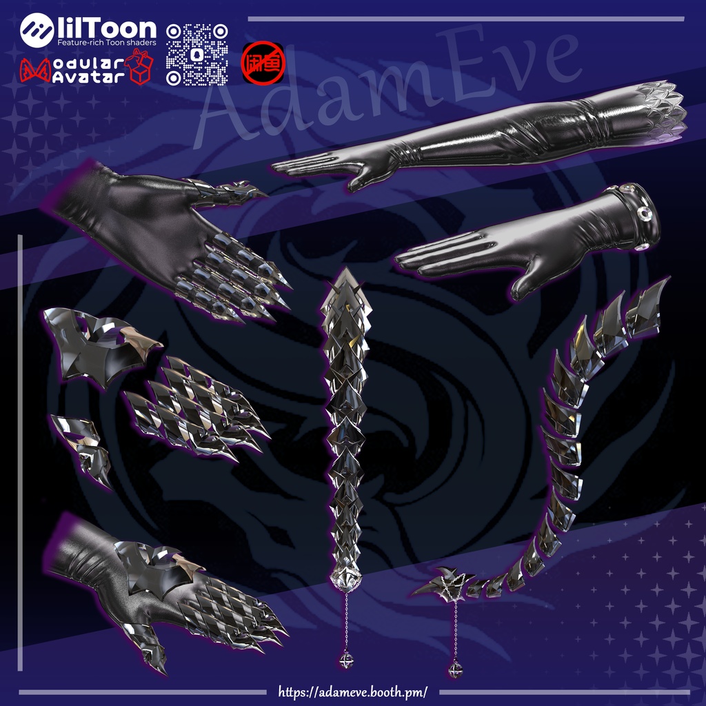 【 9アバター対応】Dragon Princess【龍姬】