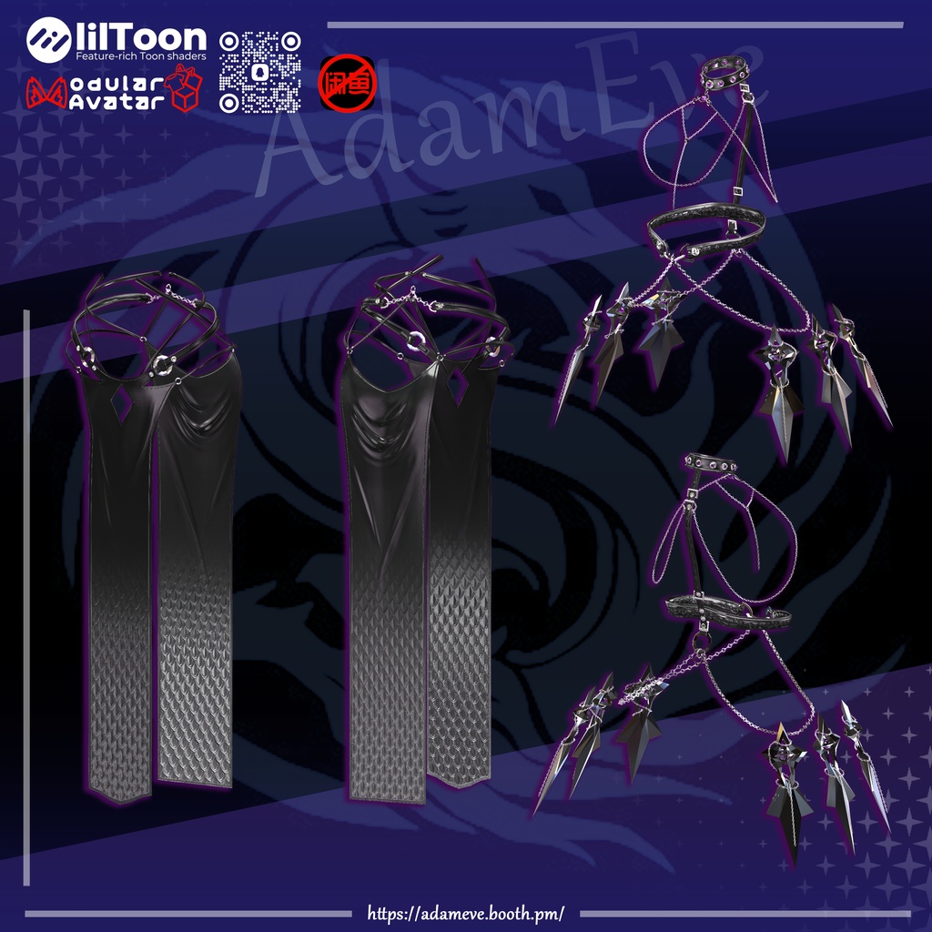 【 9アバター対応】Dragon Princess【龍姬】