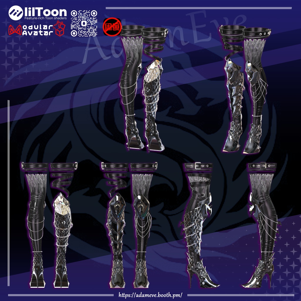 【 9アバター対応】Dragon Princess【龍姬】