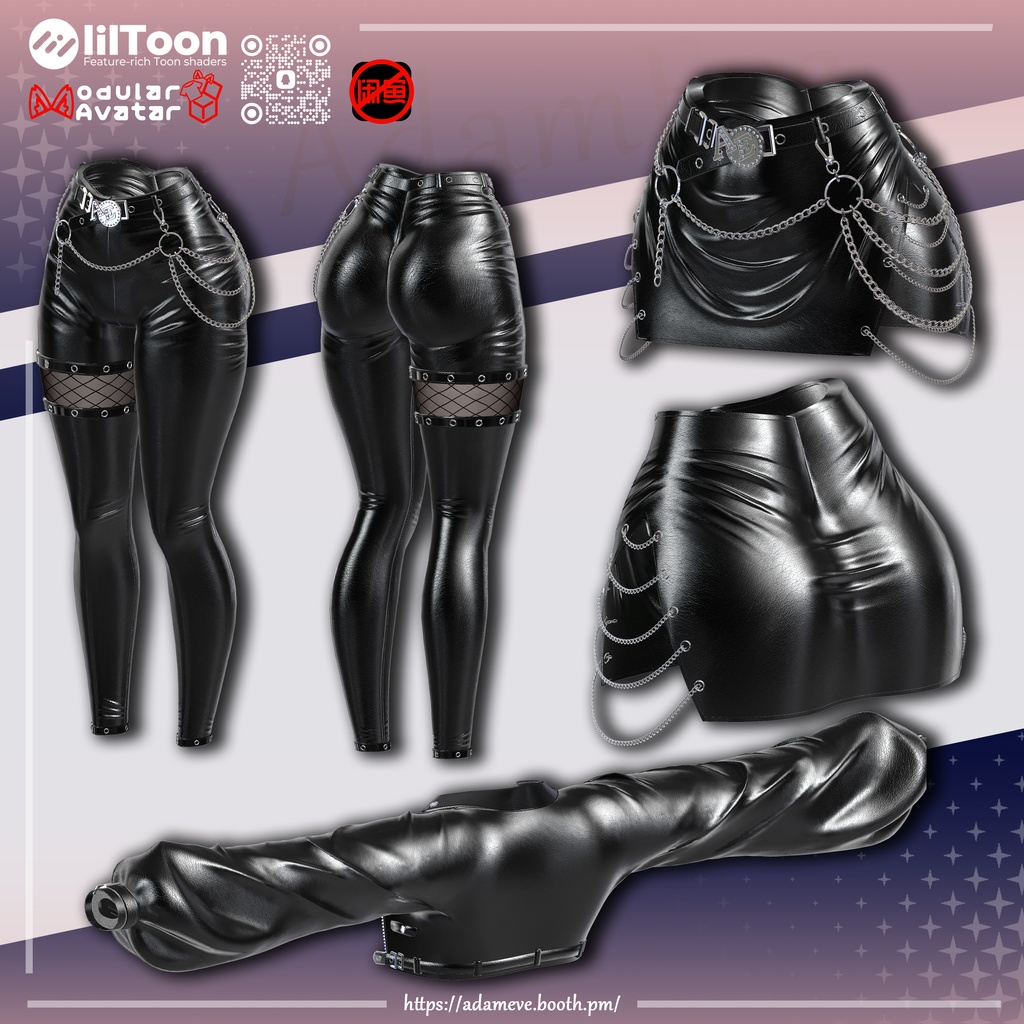 【 8アバター対応】 Noir