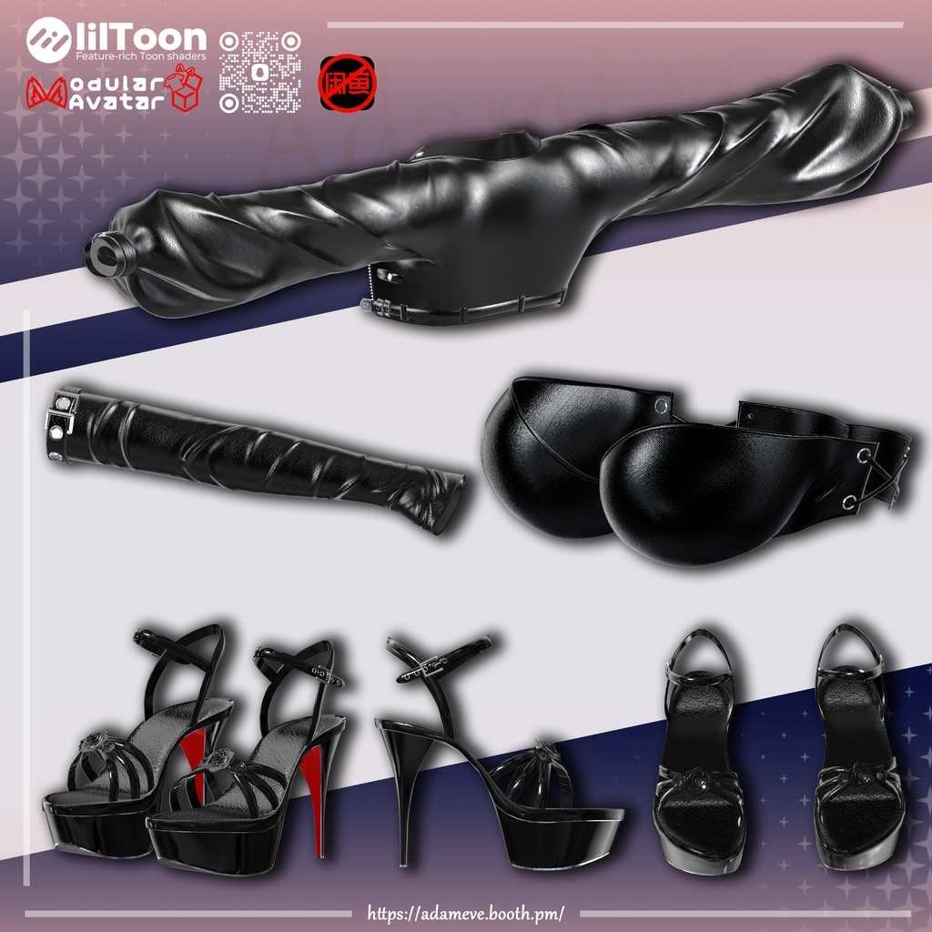 【 8アバター対応】 Noir