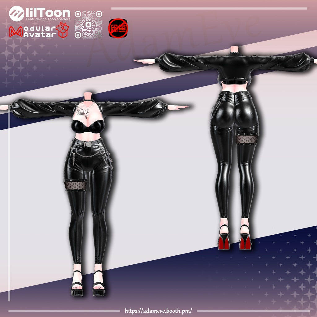 【 8アバター対応】 Noir