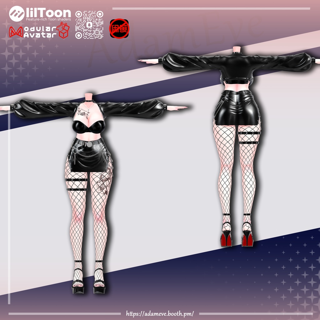 【 8アバター対応】 Noir