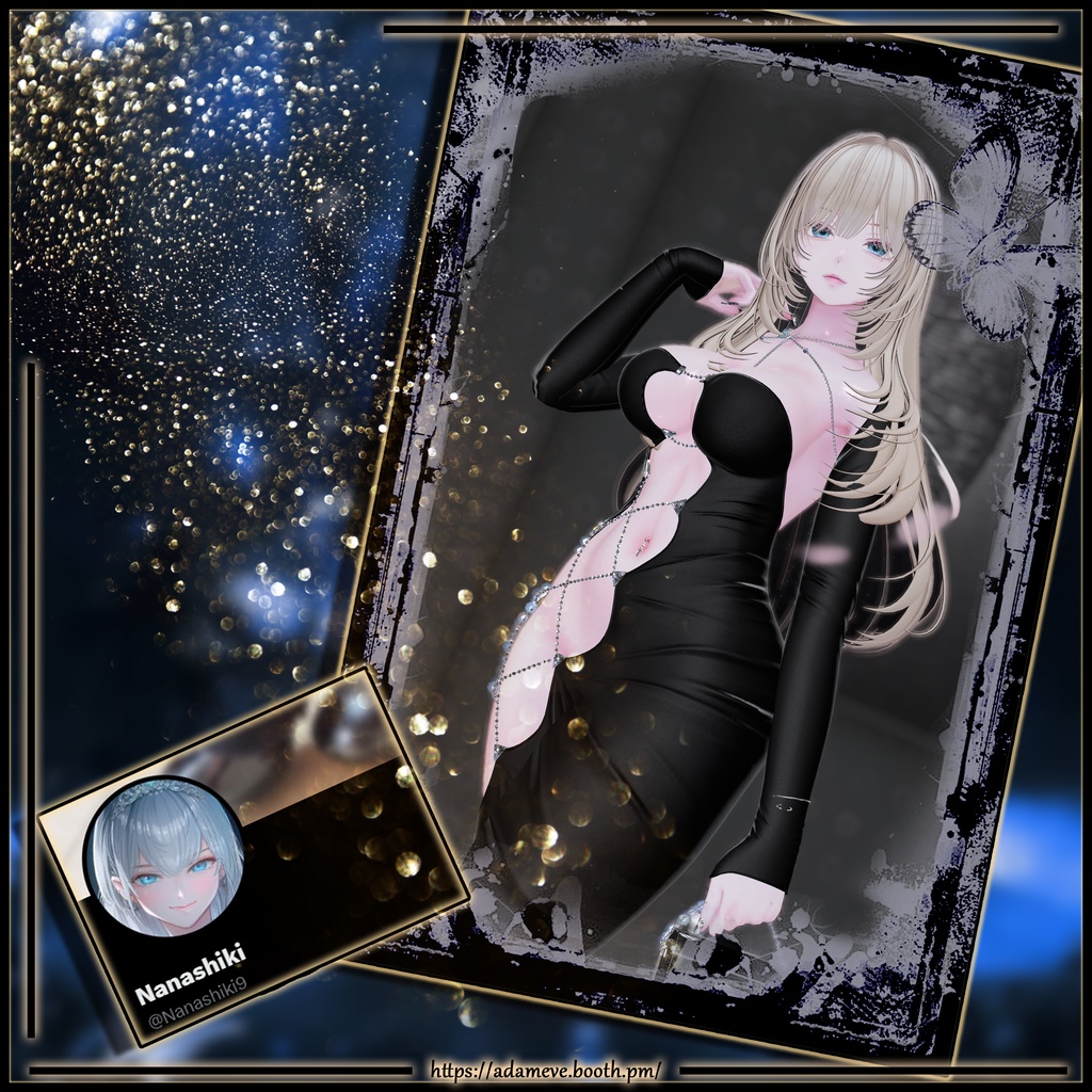 【10アバター対応】[セイレーンの織り]Ensnared Papillon 缩略图 8