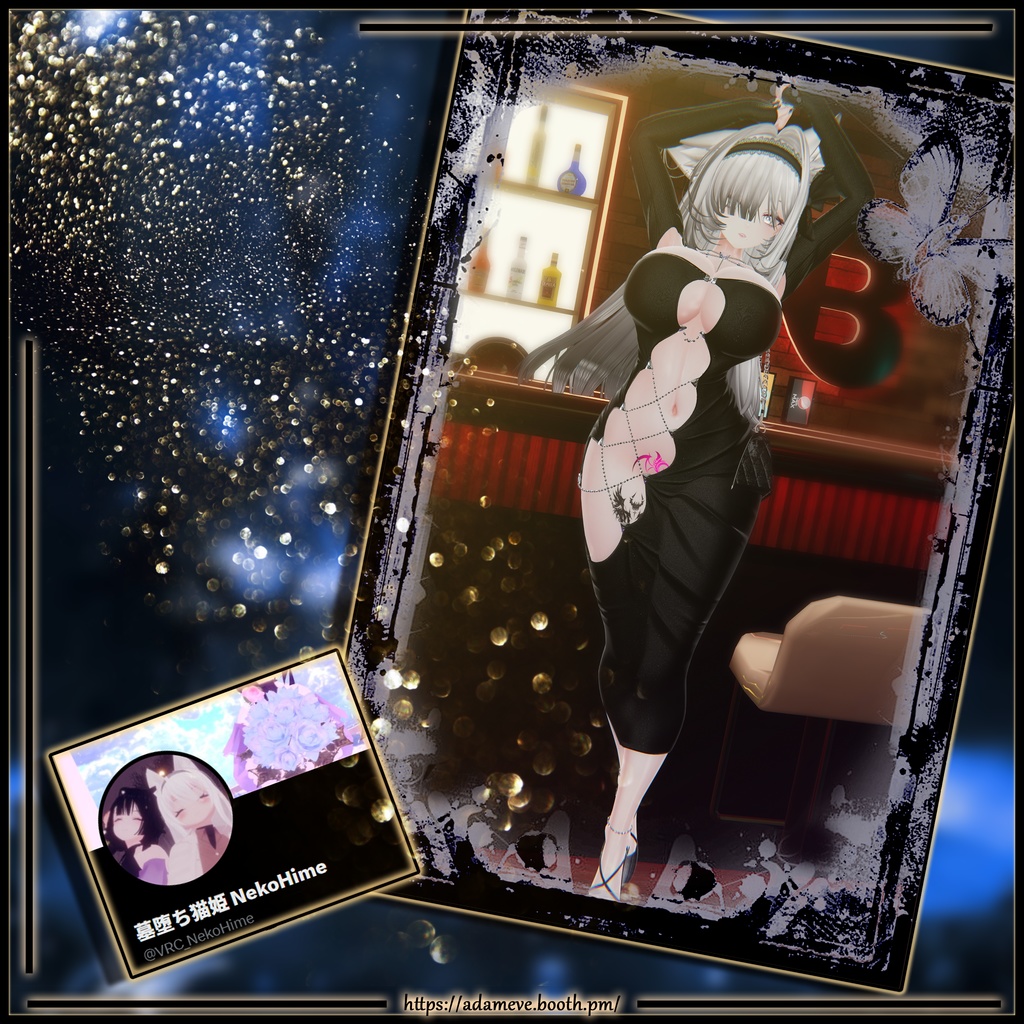 【10アバター対応】[セイレーンの織り]Ensnared Papillon 缩略图 9