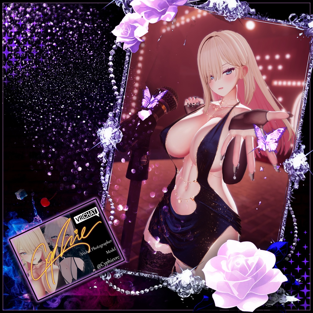 【9アバター対応】[セイレーンの織り]   Evening Dress II 缩略图 10