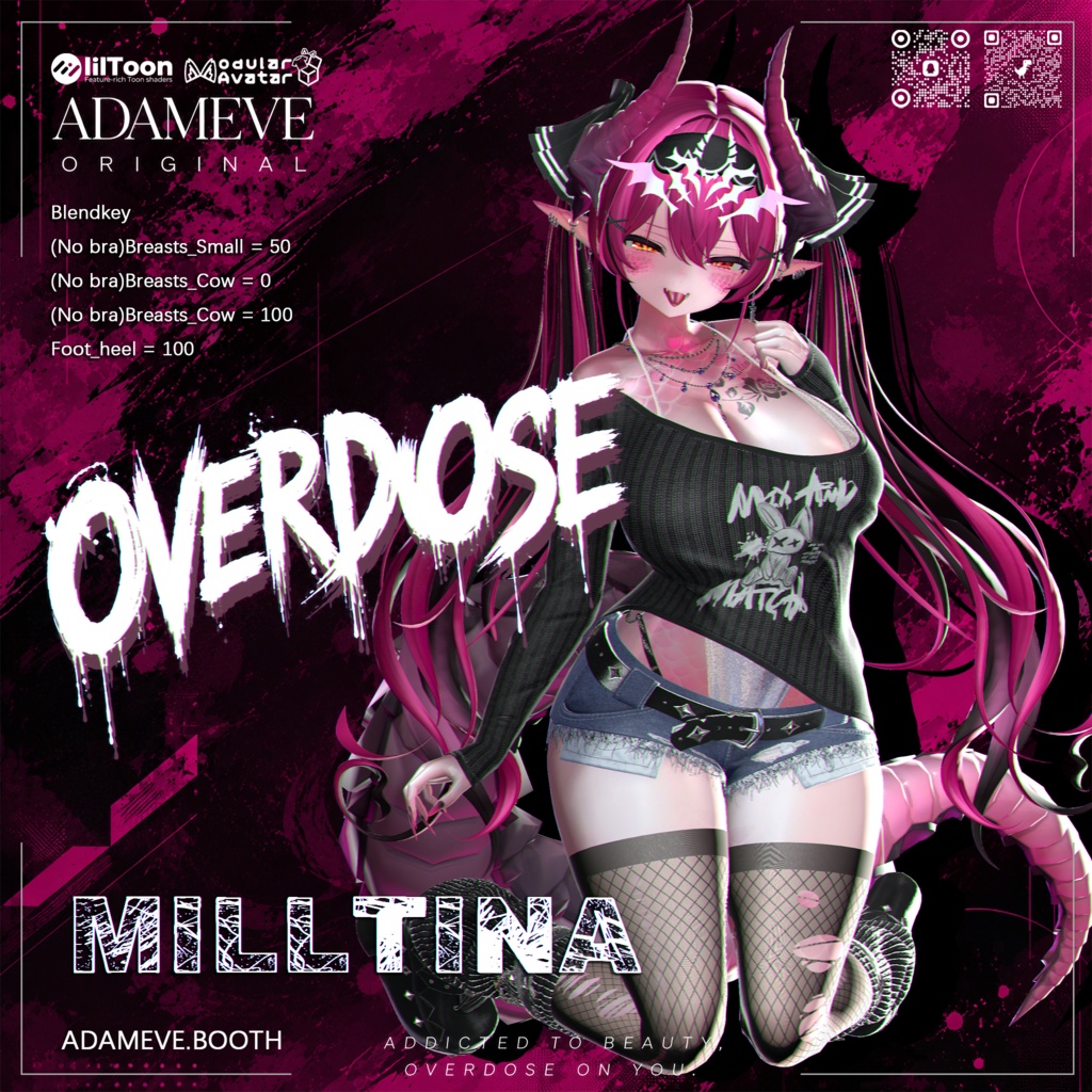 🖤 ダブルビジョン 🖤【OVERDOSE】13アバター対応